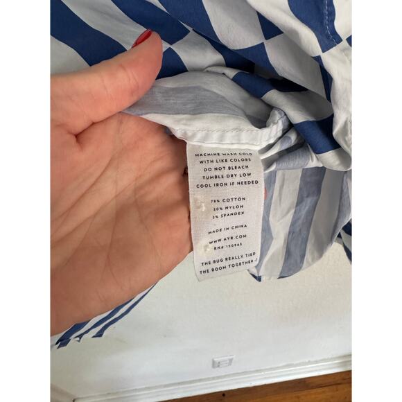 AYR The Deep End Button Down Strip Shirt - Picture 3 of 3